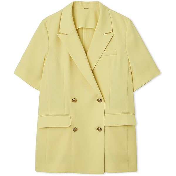【極美品】ビューティーアンドユース　ダブル ハーフスリーブ ジャケット BEAUTY＆YOUTH UNITED ARROWS ビューティアンドユース ダブル